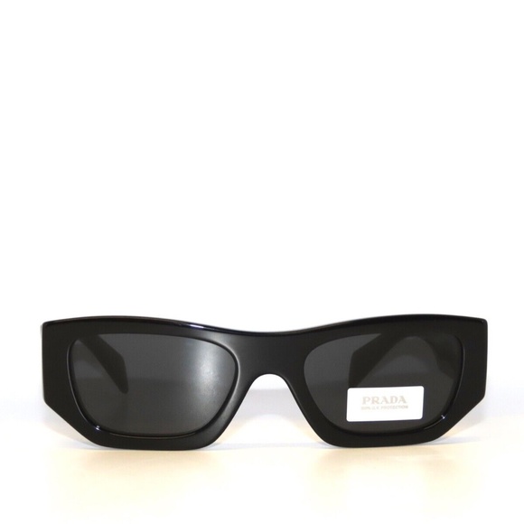 Prada SPRA01SS 01 16K08Z Black Gray Dark Gray Sunglasses A01S - Picture 2 of 5